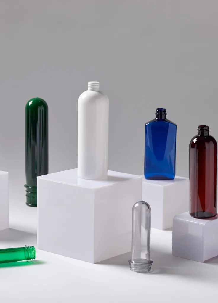 Plastics from plastics bottles