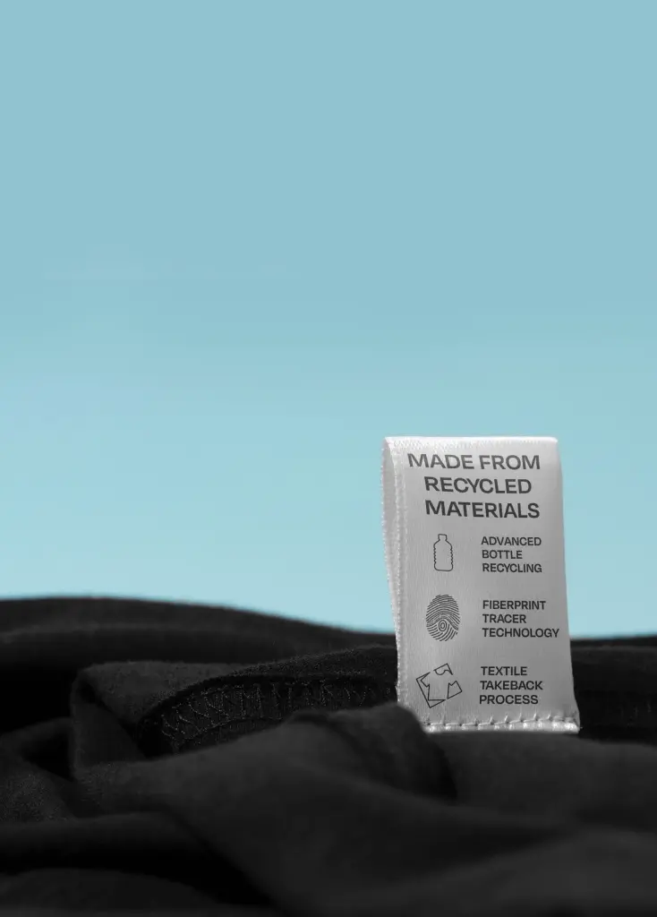 Tall card black shirt tag