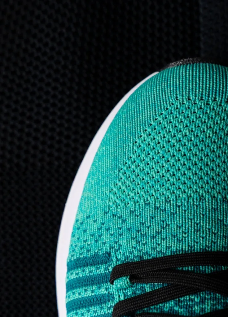 Textiles from bottles sneaker