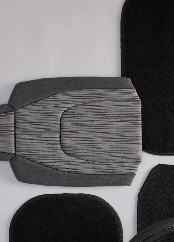 Textiles from textiles car seat