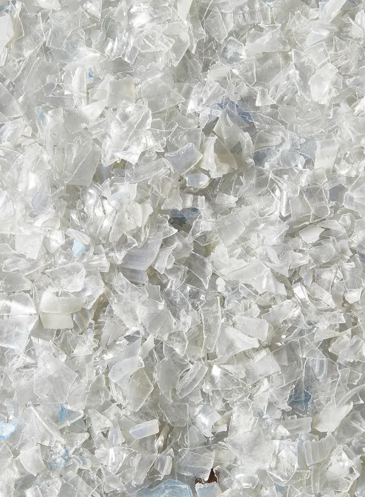 Repreve flake production