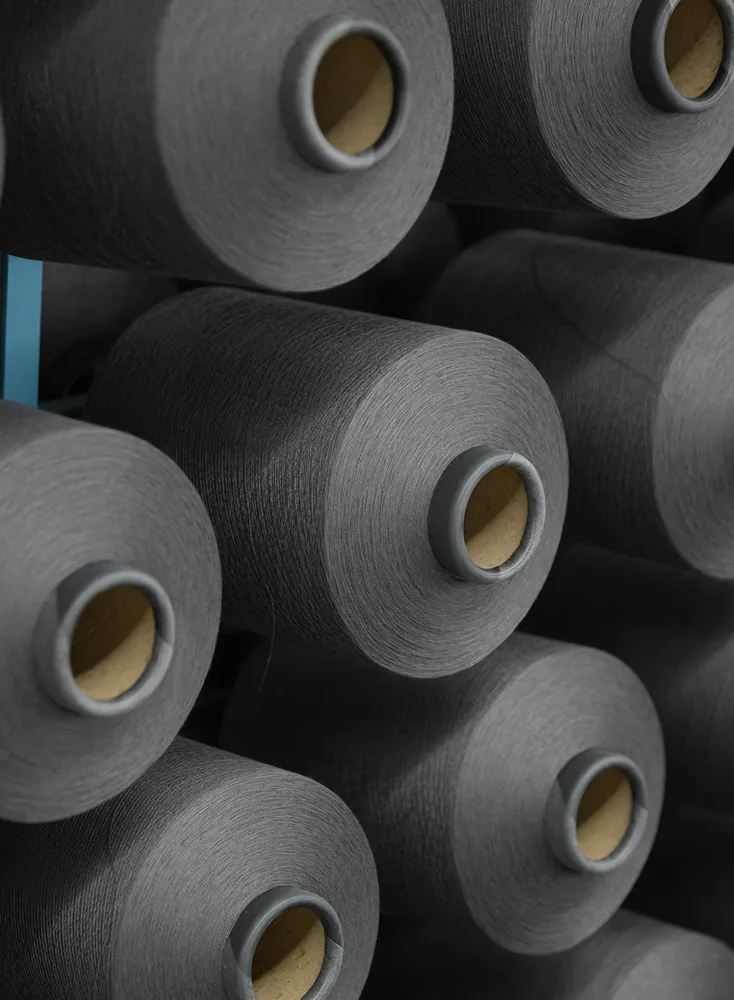 Repreve nylon fiber spinning