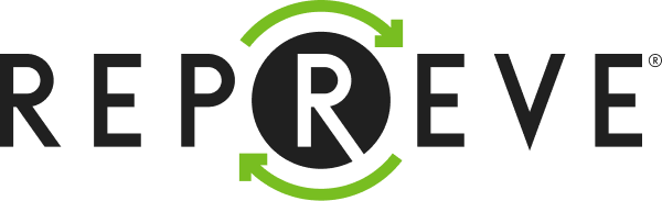 Repreve logo black