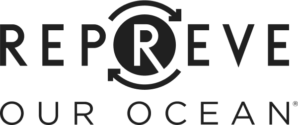 Repreve our ocean logo black