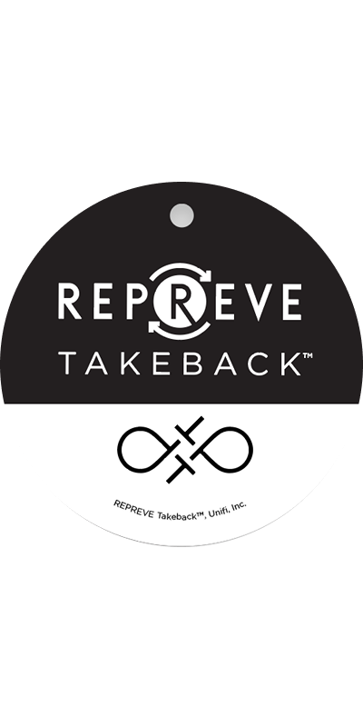 Repreve takeback tag