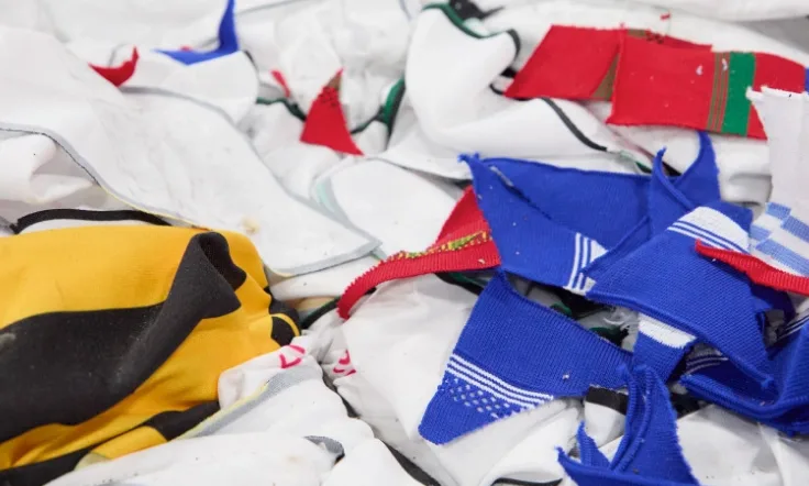 Tout fabric waste