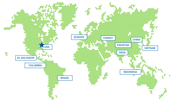 Tout logistics map
