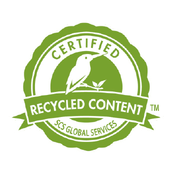 Certified recycled content
