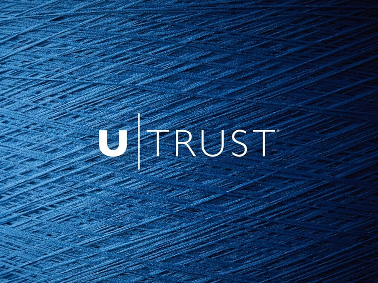 Blue nylon u trust logo
